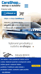Mobile Screenshot of carsshop.cz
